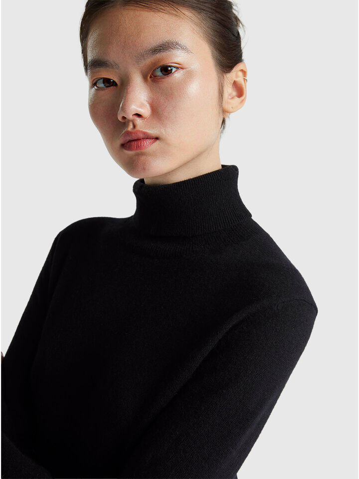 TURTLE NECK SWEATER Women image number 4